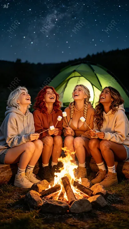 Girls Camping Adventures
