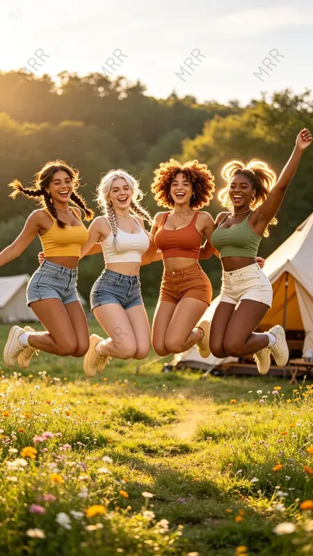 Girls Camping Adventures