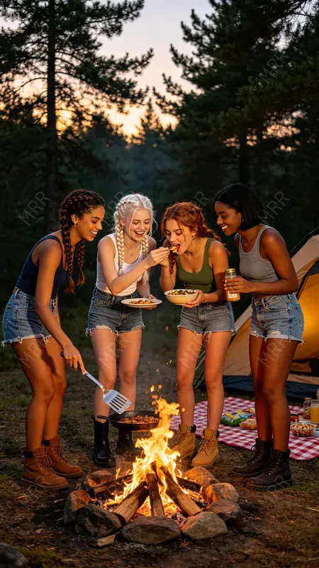 Girls Camping Adventures
