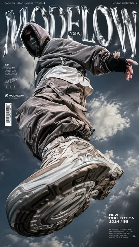 Futuristic Y2k Streetwear Poster Packs