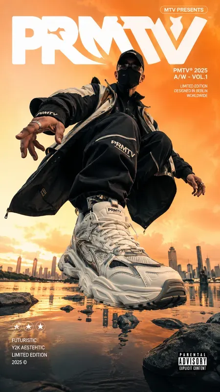 Futuristic Y2k Streetwear Poster Packs