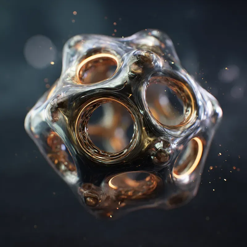 Photorealistic 3D Images Glowing