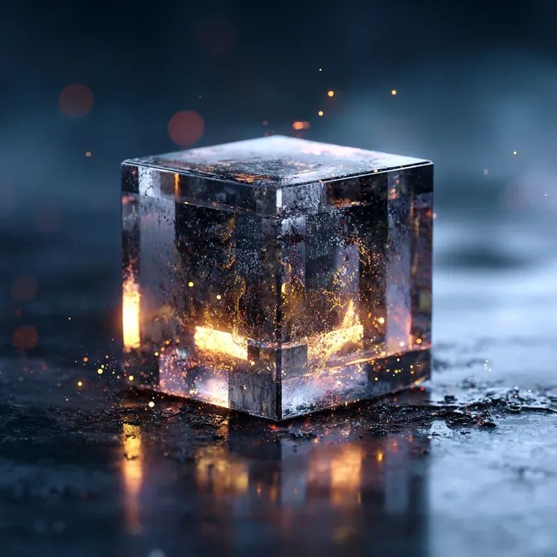 Photorealistic 3D Images Glowing