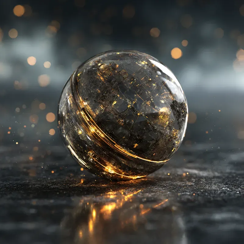 Photorealistic 3D Images Glowing