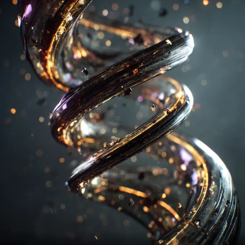 Photorealistic 3D Images Glowing