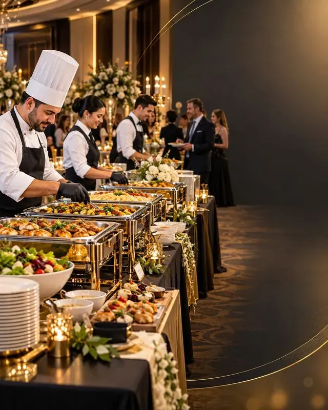 Catering Service Ad Visuals