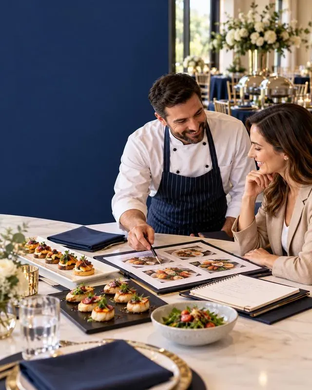 Catering Service Ad Visuals