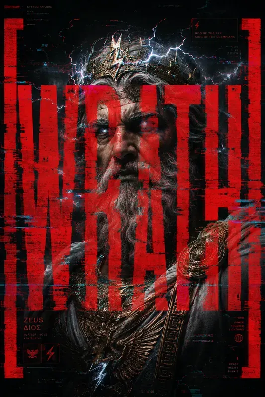 Glitch Pantheon Posters
