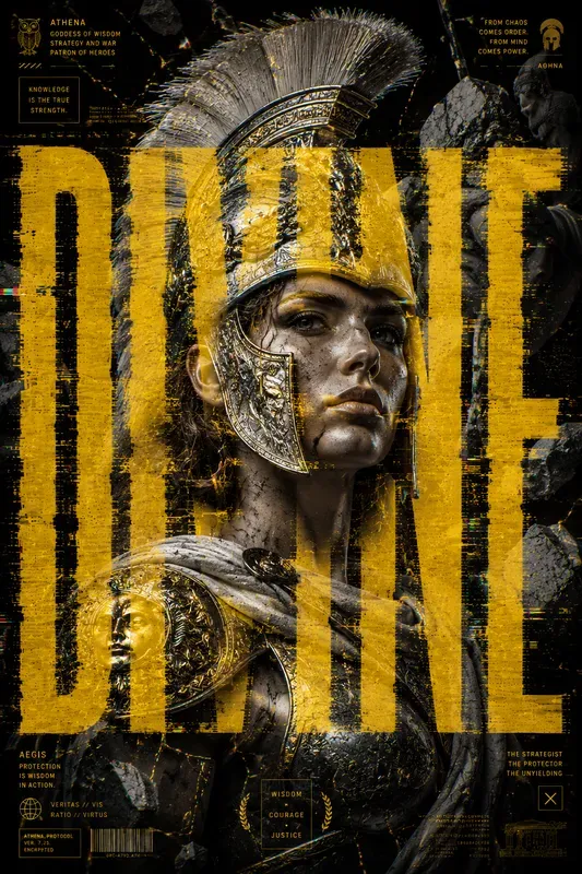 Glitch Pantheon Posters