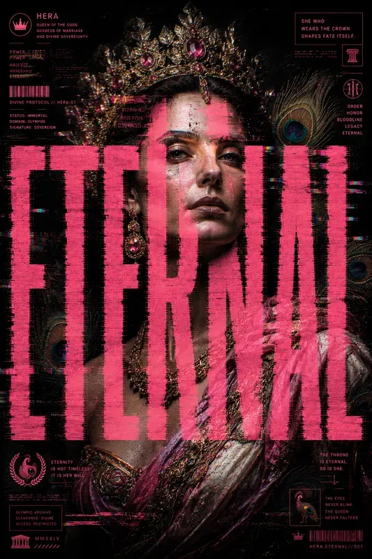 Glitch Pantheon Posters