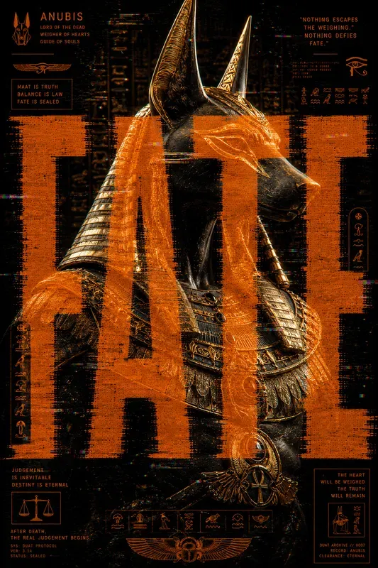 Glitch Pantheon Posters