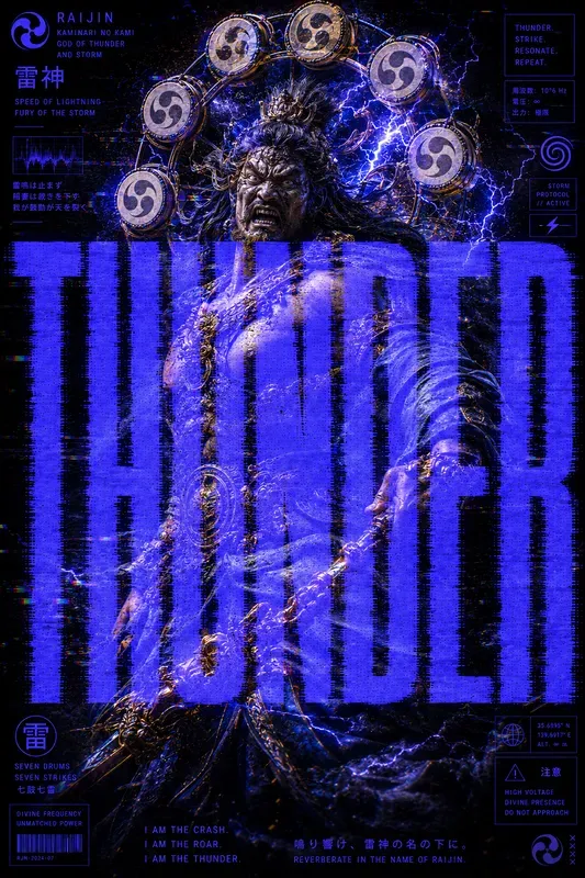 Glitch Pantheon Posters