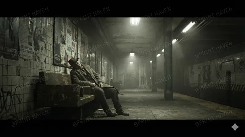 Moody Cinematic Volumetric Light Stills