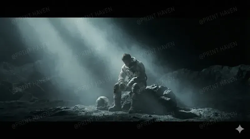 Moody Cinematic Volumetric Light Stills