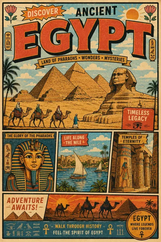 Retro Travel Poster Art Collections