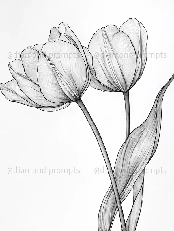 Bold Line Art Minimalist Drawings