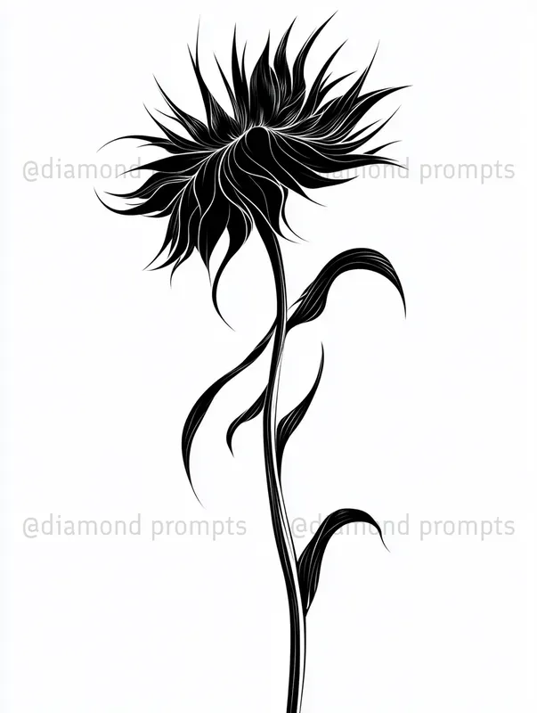 Bold Line Art Minimalist Drawings