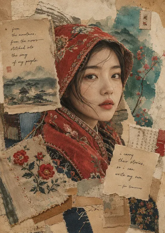 Vintage Diversity Collage Packs