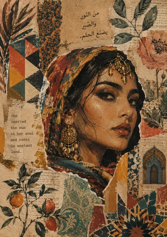 Vintage Diversity Collage Packs