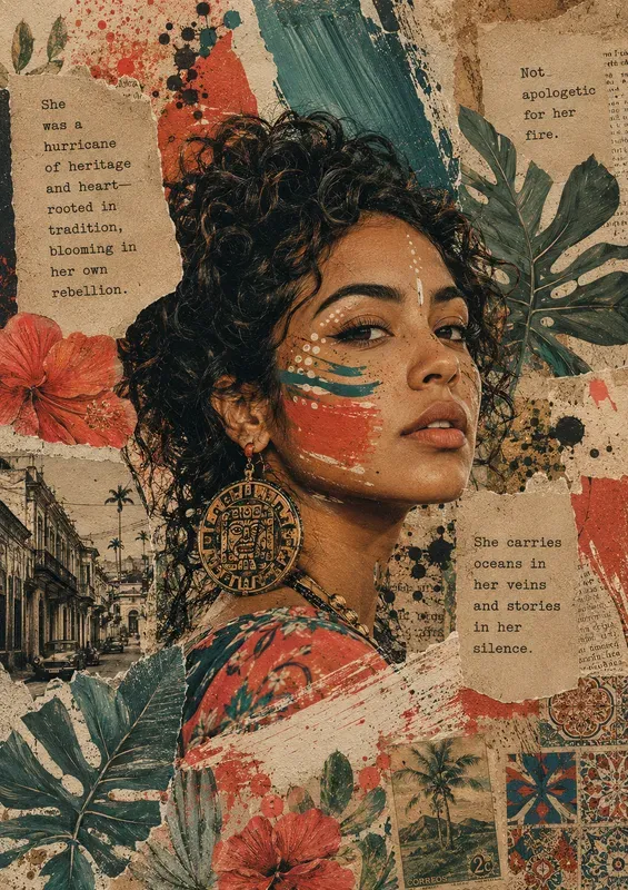Vintage Diversity Collage Packs