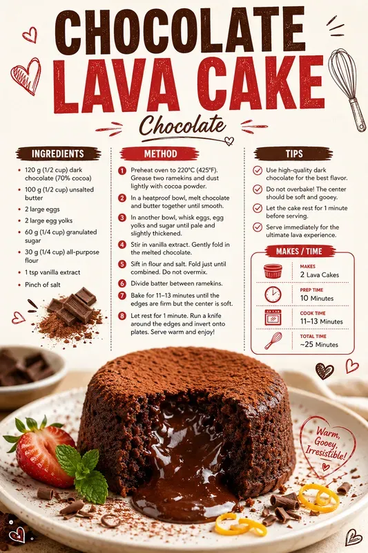 Kitchen Recipe Infographic Templates