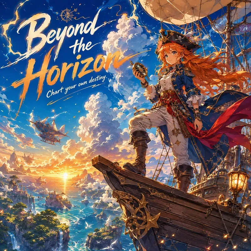 Anime Adventure Poster Art