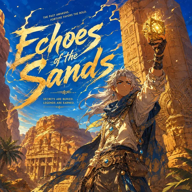 Anime Adventure Poster Art