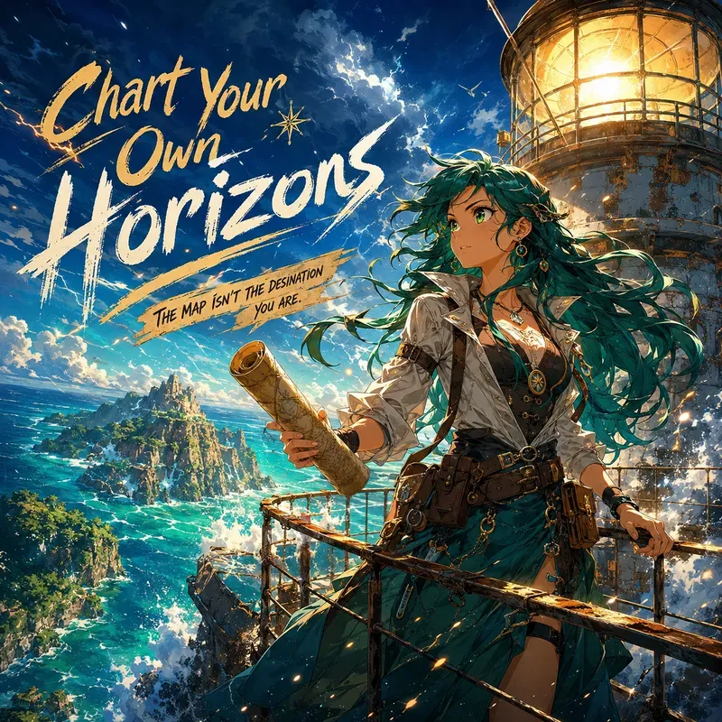 Anime Adventure Poster Art