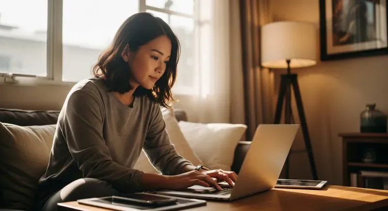 Photorealistic Remote Work Scene Generats