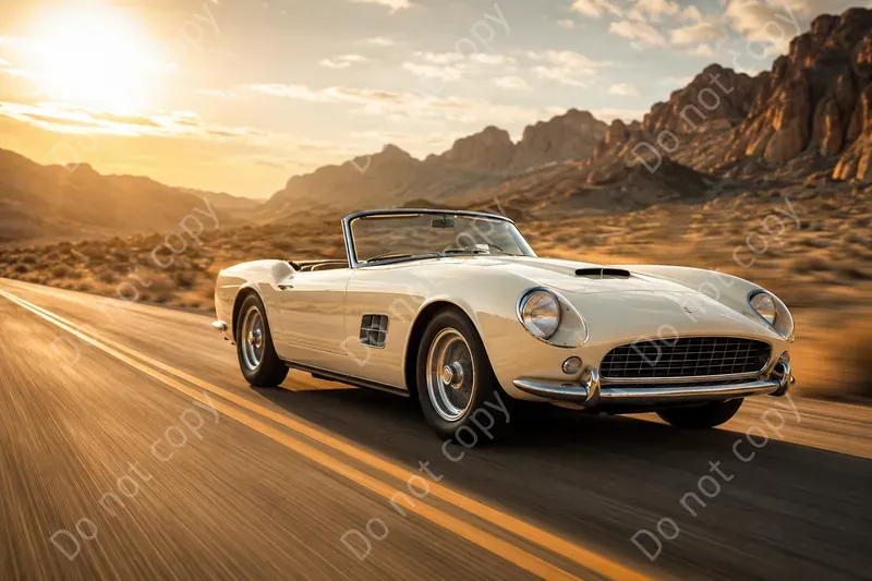 Cinematic Driving Scene Photos