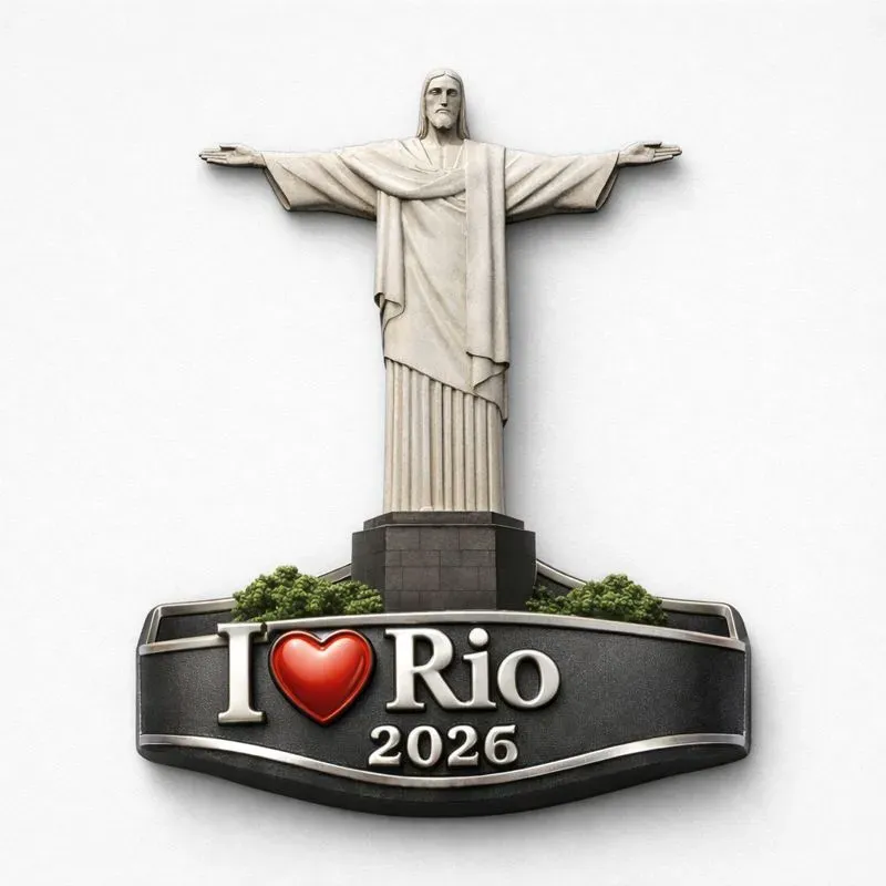 Luxury 3D Travel Magnets