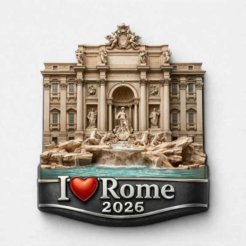 Luxury 3D Travel Magnets