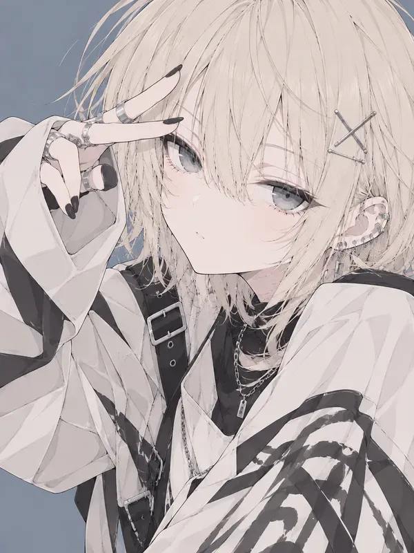 Simple Flat Anime Illustrations