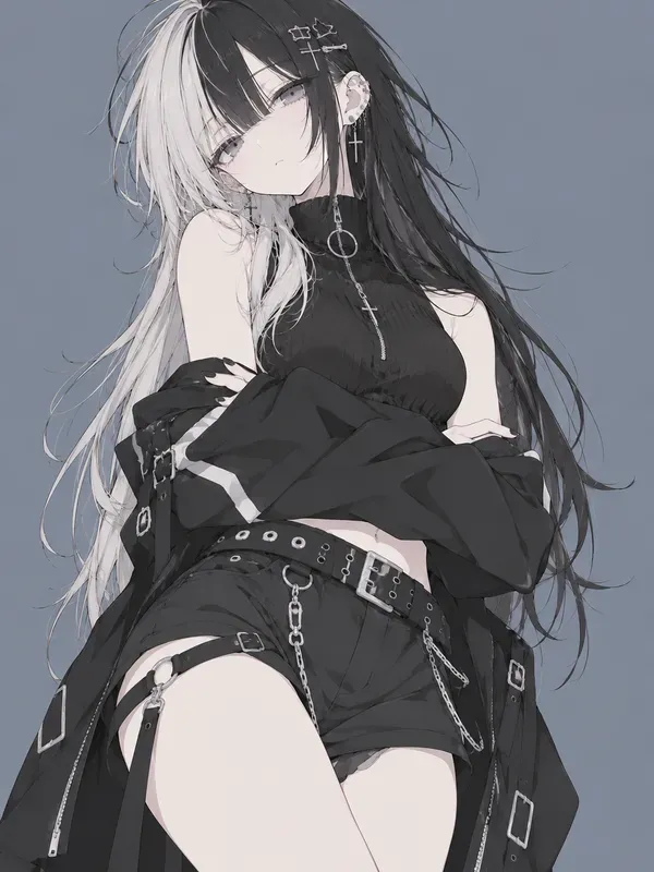 Simple Flat Anime Illustrations