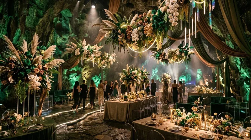 Boho Tech Event Venue Visuals