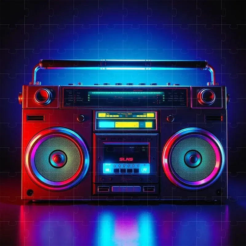 Retro Gradient Posters