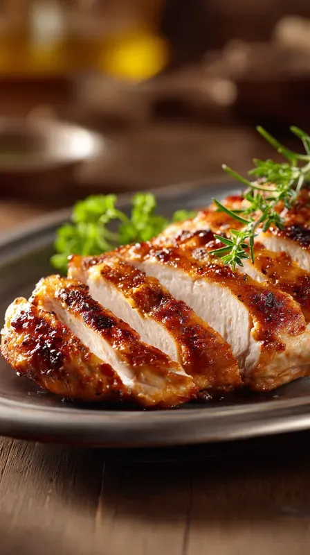 Ultrarealistic Meat Dishes Food