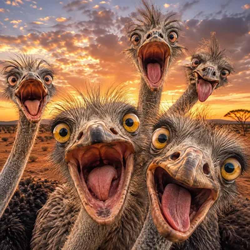 Crazy Animal Selfies