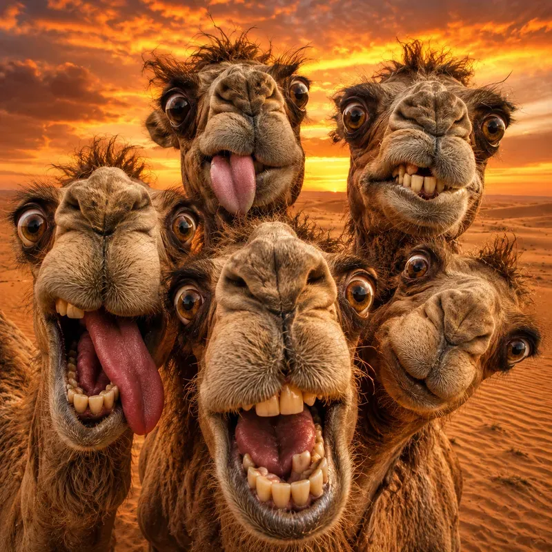 Crazy Animal Selfies
