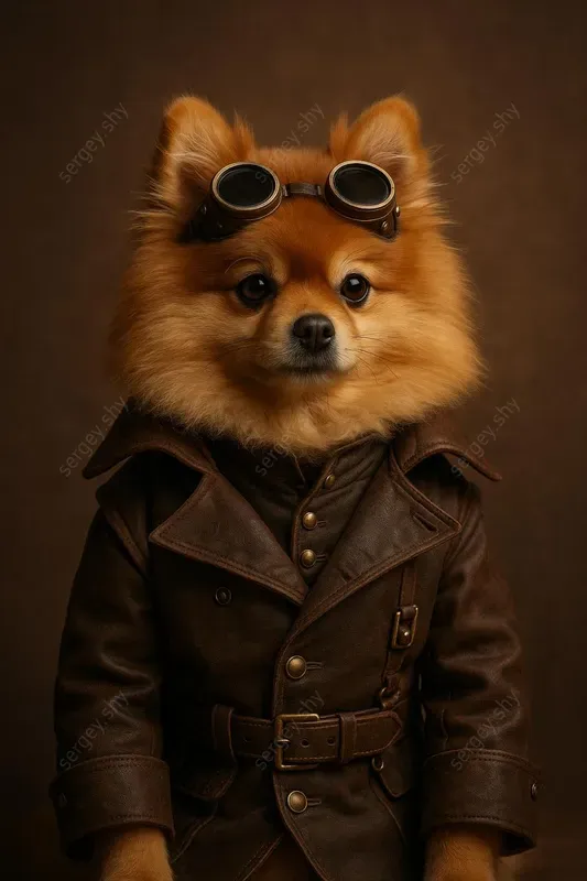 Epic Tiny Dog Portraits Hyperrealistic