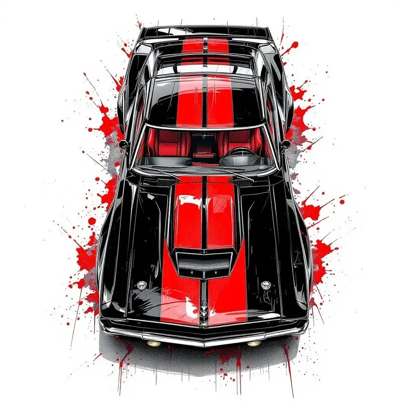 Sports Cars Pencil Drawings
