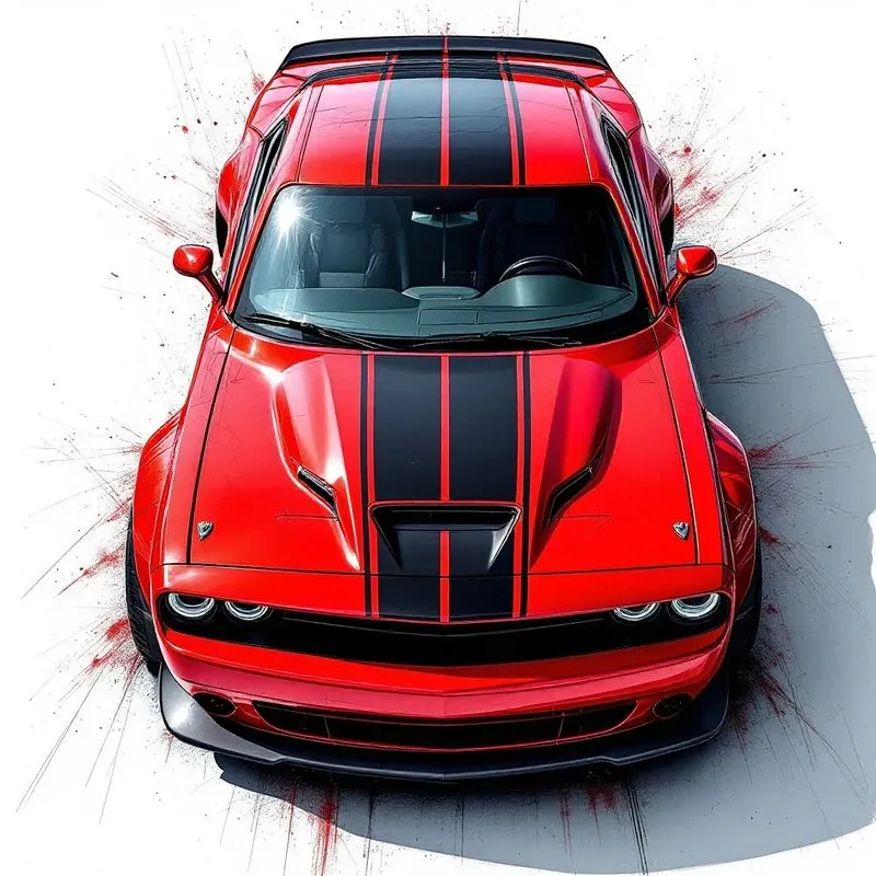 Sports Cars Pencil Drawings