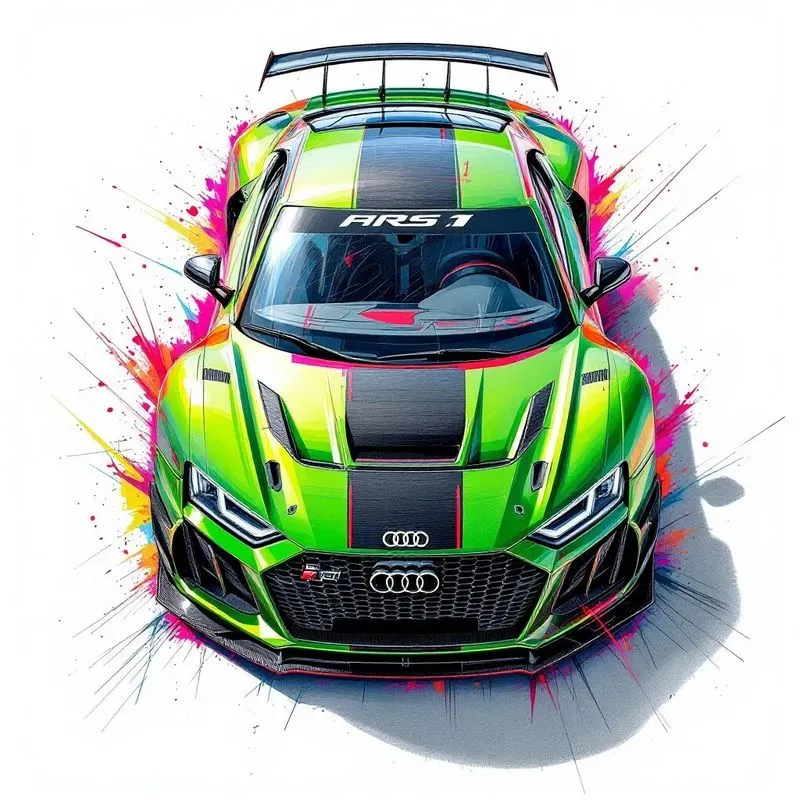 Sports Cars Pencil Drawings