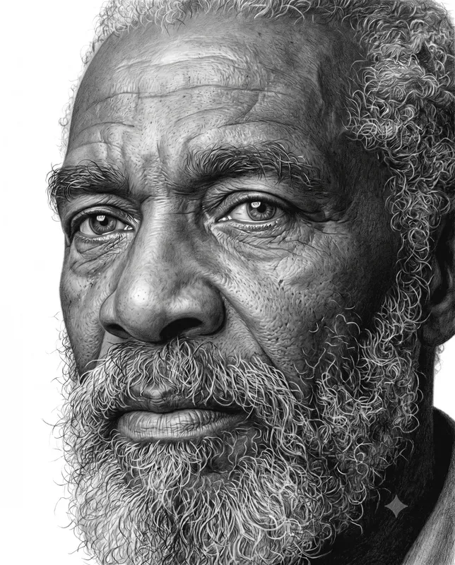 Hyperrealistic Pencil Portrait Sketches