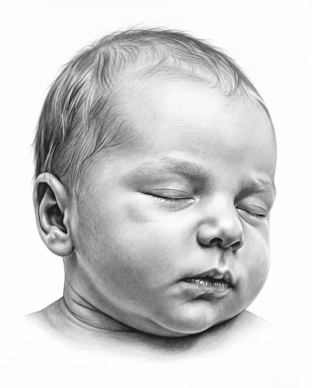 Hyperrealistic Pencil Portrait Sketches