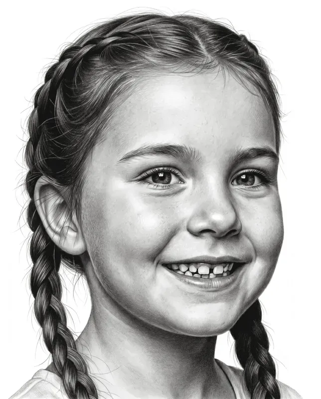 Hyperrealistic Pencil Portrait Sketches