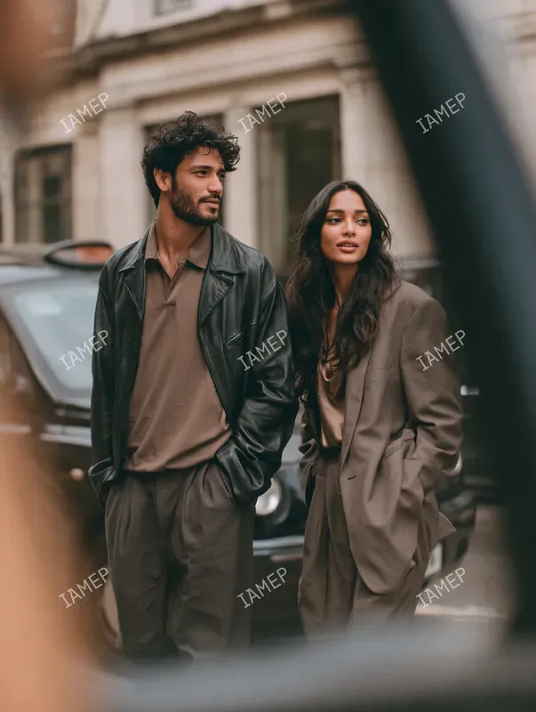 Candid Luxury Street Fashion