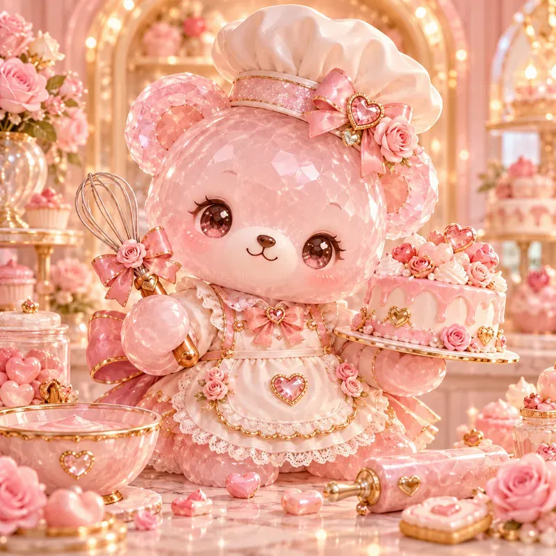 Kawaii Rose Quartz Collections