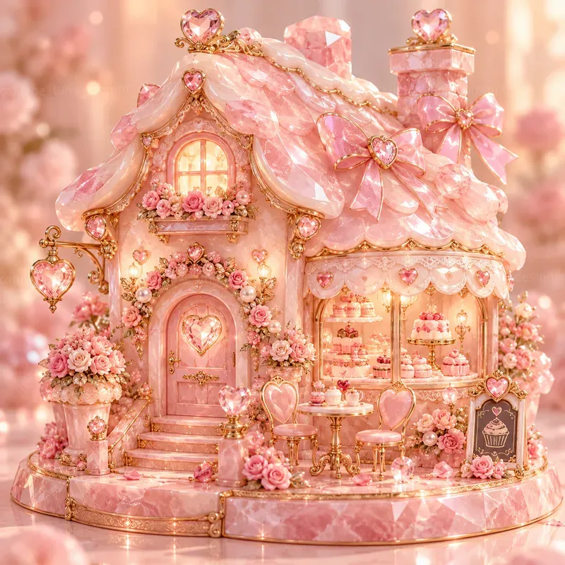 Kawaii Rose Quartz Collections