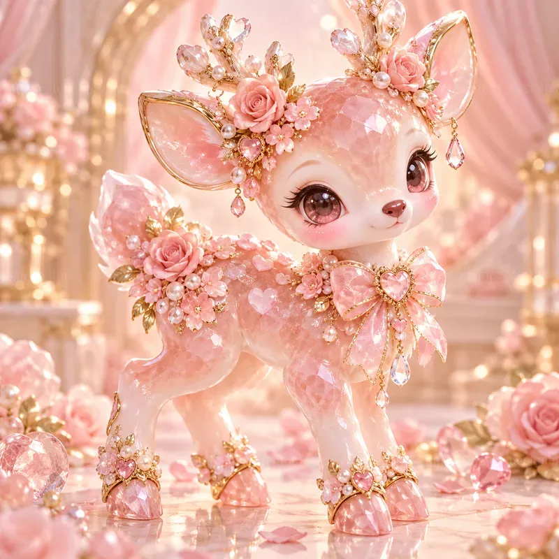 Kawaii Rose Quartz Collections